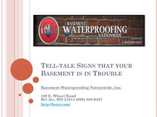 Basement Waterproofing MD