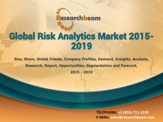 Global Risk Analytics Market 2015-2019