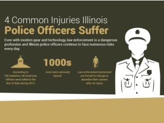 4 Common Injuries Illinois Police Officers Suffer