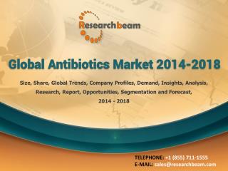 Global Antibiotics Market 2014-2018