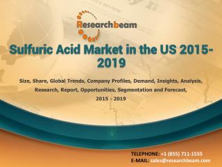 Sulfuric Acid Market in the US 2015-2019