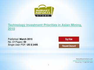 Asian Mining Technology Investment 2015