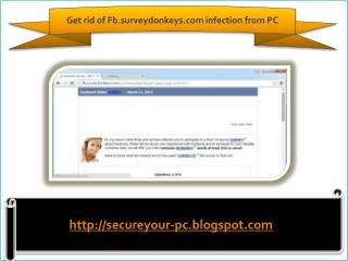 Remove Fb.surveydonkeys.com (Removal Guide), How To Remove F