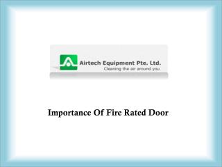 Fire Rated Door