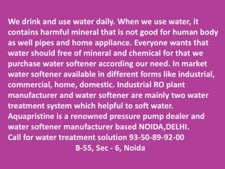 industrial ro plant manufacturer,water softener manufacturer