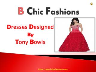 Tony Bowls Prom Dresses Buy Via B Chic Fashions