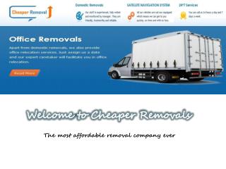 Cheaper removals