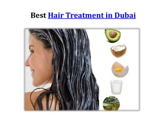 Best Hair treatment in Dubai