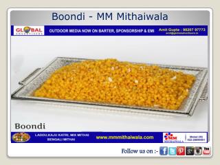 Boondi - MM Mithaiwala