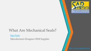 What are Mechanical Seals?