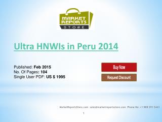 Ultra HNWIs in Peru