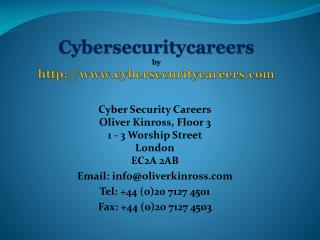 Cyber Security Jobs