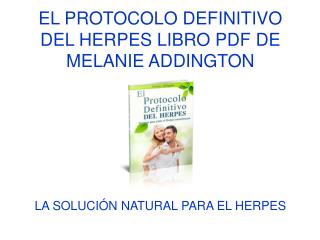 El Protocolo Definitivo del Herpes libro pdf
