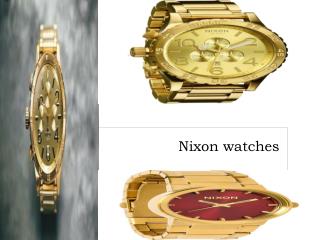 Nixon watches