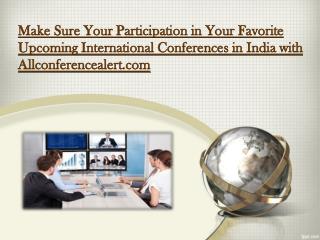 Make Sure Your Participation in Your Favorite Upcoming Inter