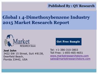 Global 1 4-Dimethoxybenzene Industry 2015 Market Analysis Su