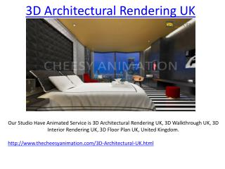 3D Architectural Rendering UK