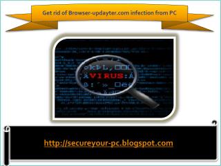 How To Remove Browser-updayter.com