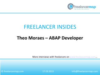 Theo Moraes - ABAP Developer