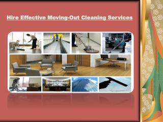 Hire Effective Moving-Out Cleaning Services