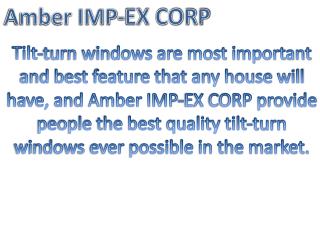 Amber IMP-EX CORP