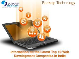 Information on the Latest Top 10 Web Development Companies i