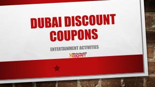 Dubai entertainment activity