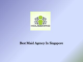 Maid Singapore