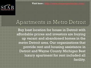 Buy Property in Detroit