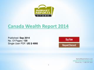 Canada Wealth Report 2014