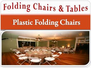 Plastic Folding Chairs