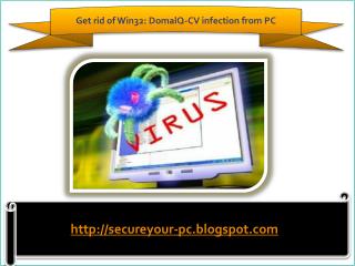 How To Remove Win32: DomalQ-CV