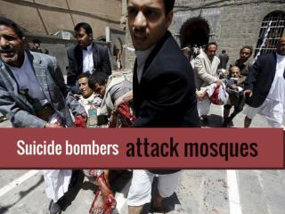 Suicide bombers attack mosques