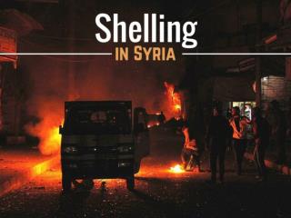 Shelling in Syria