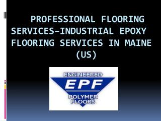 Epoxy Flooring Maine