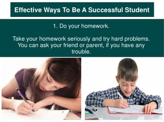 Effective Ways To Be A Successful Student