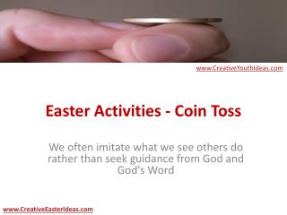 Easter Activities - Coin Toss