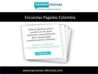 Encuestas remuneradas Online-Opiniones Efectivas