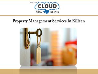 Property Management Services In Killeen