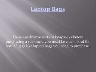 Laptop Bags