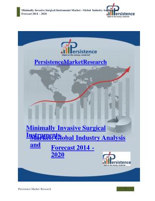 Minimally Invasive Surgical Instruments Market