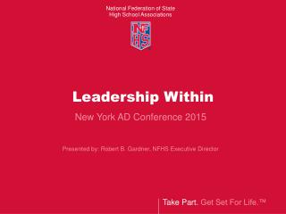 Leadership Within, NFHS (2015)