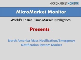 North America Mass Notification market