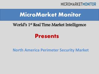 North American perimeter security market