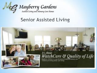 Senior Assisted Living - Mayberrygardens