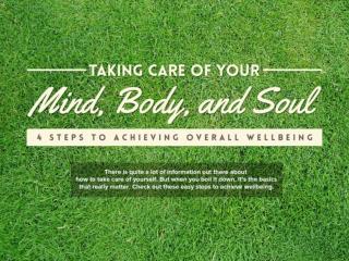 Taking Care of Your Mind, Body, and Soul