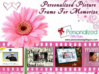 Incredible Personalized Picture Frame
