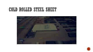 Cold Rolled Steel Sheet | Cold Formed Sheet Pile