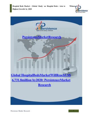 Hospital Beds Market - Global Study on Hospital Beds to 2020