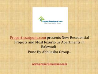 Abhilasha Favolosa Balewadi Pune By Abhilasha Group